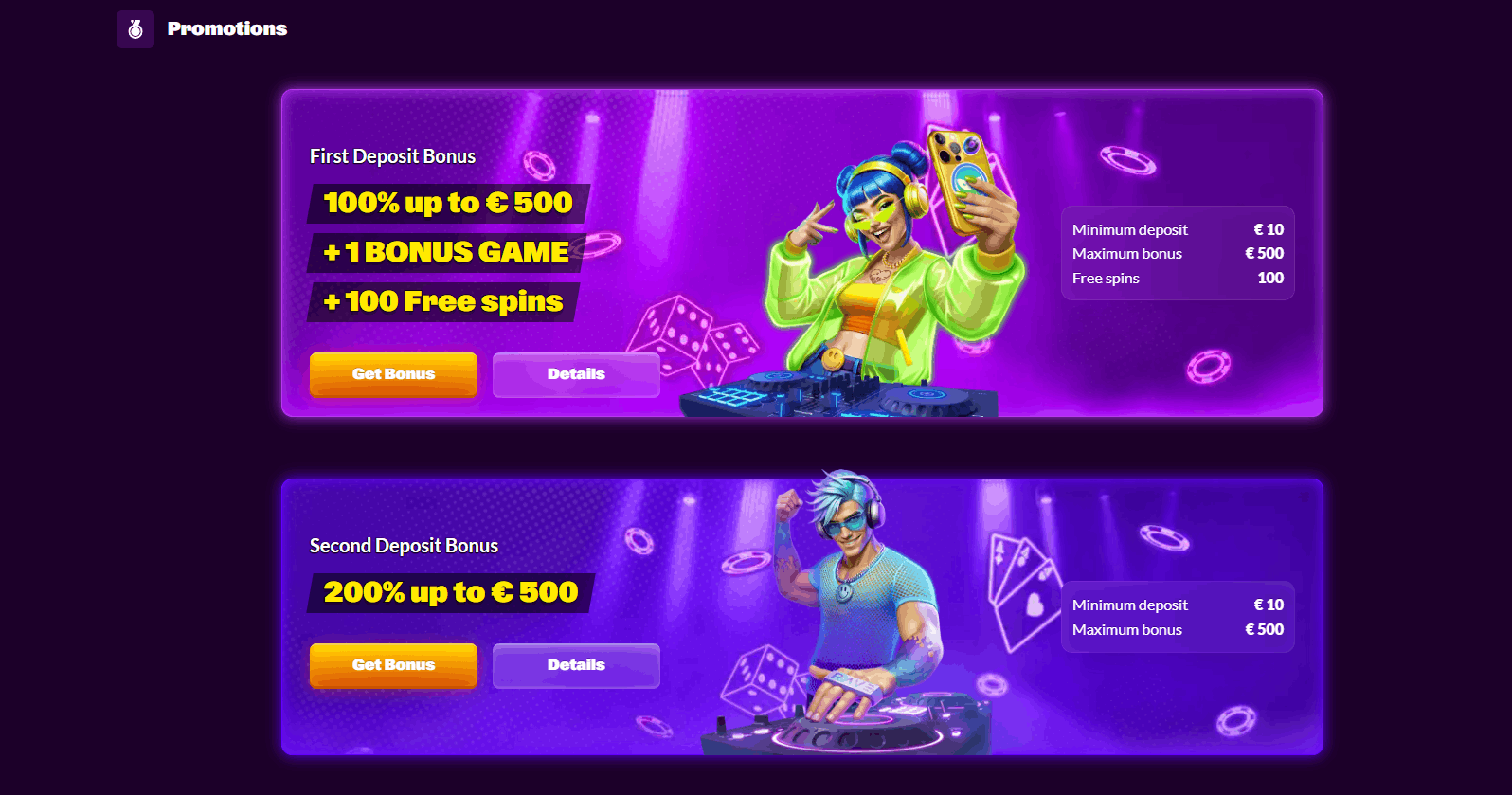 Slotrave Casino Welcome Bonus – 400% up to €2,500 + 150 Free Spins