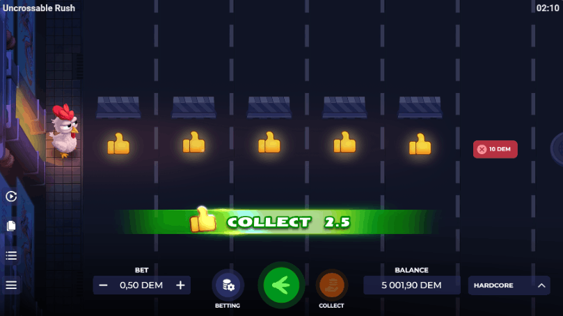 Play Uncrossable Rush for Real Money at Online Casinos