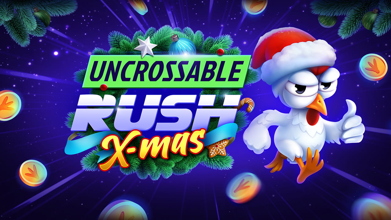Uncrossable Rush X-Mas – 32 Lanes and Christmas Theme Features